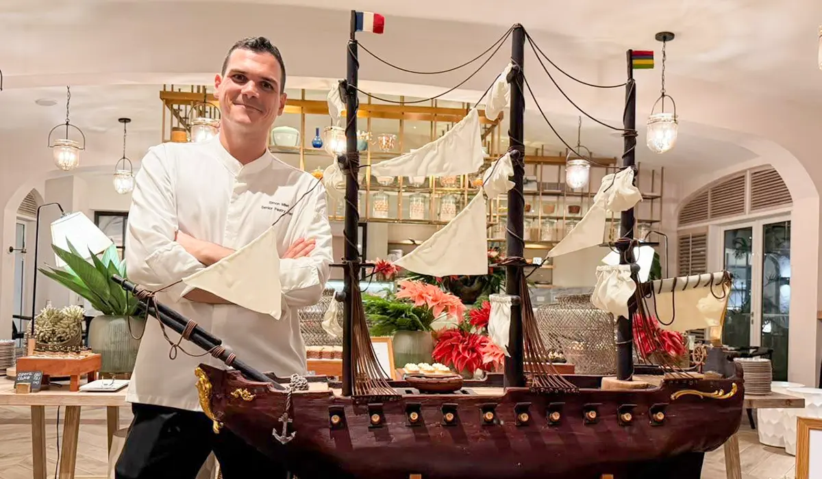 Le One&Only Le Saint Géran vogue en chocolat avec le chef Simon Milet